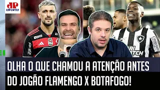 "É SURREAL, gente! O Flamengo contra o Botafogo tem..." OLHA o que CHAMOU A ATENÇÃO antes do JOGAÇO!