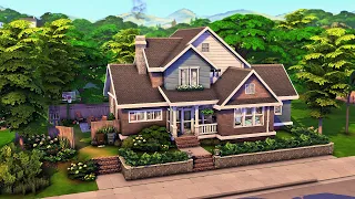 Realistic Suburban Family Home | The Sims 4 Speed Build