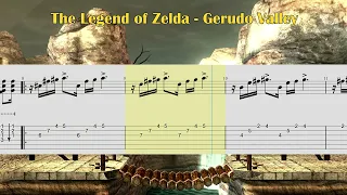 Gerudo Valley The Legend of Zelda Lesson Tab