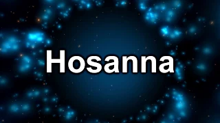 Marco Barrientos Hosanna pista original FULL HD letra