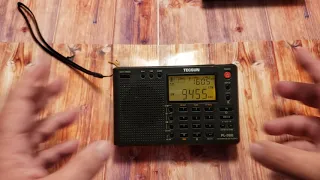 Tecsun PL-380 AM FM SW portable receiver Personal observations September 7th 2020