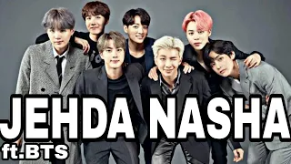 JEHDA NASHA ft.BTS ||btsedits || hindisong || Snowbedits