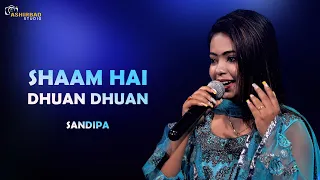 Shaam Hai Dhuan Dhuan - Diljale | 90s Superhit Dance Song | Sandipa Live Singing