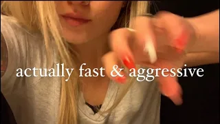 💥FAST & AGGRESSIVE ASMR NO TALKING VERY UNPREDICTABLE 😉 RANDOM TRIGGERS LOFI