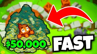 How To Make Monkey Money FAST In Bloons TD Battles 2!