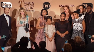 Hidden Figures: Press Room Q&A | 23rd Annual SAG Awards | TBS