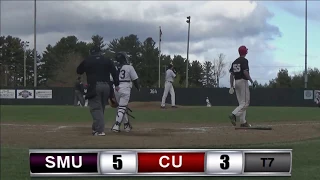 Epic 7th inning: Carleton vs. SMU  2015 CCBA Championship