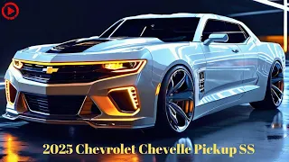 Reviving a Legend in Pickup Form!! 2025 Chevrolet Chevelle Pickup SS Reveal | Details