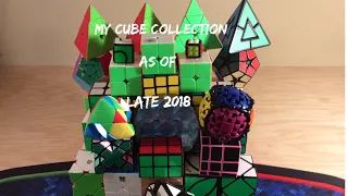 My Cube Collection as of Late 2018 (40+ cubes)