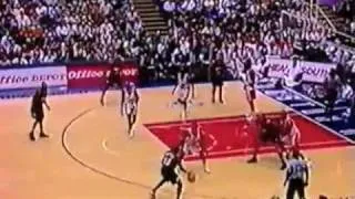 Allen Iverson 26pts 15 asts vs Barkley, Hakeem, Clyde's Rockets 97/98 NBA