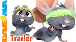 🐾 Three Blind Mice - Trailer | Nursery Rhymes from Dave and Ava 🐾