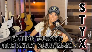 Fooling Yourself (The Angry Young Man) - Dennis DeYoung solos - Styx - Nina D Violin Cover