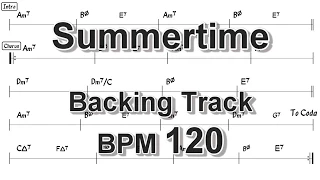 Summertime - Backing Track - Am - BPM 120