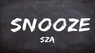SZA - Snooze (Acoustic) (Lyrics) ft. Justin Bieber LyricsDuaLipa