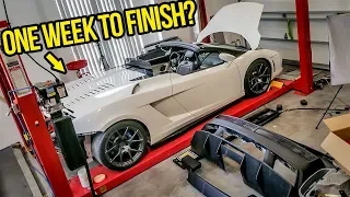 When Will My Cheap Lamborghini Be FINISHED?! | GARAGE UPDATE