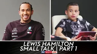 "You sound a bit American!" | Lewis Hamilton | Small Talk | Part 1