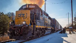 [RF] - Conrail SA-31 on the North Jersey Coast Line in January