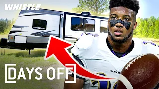 This NFL Star Signed For $97 Million But STILL Lives in A CAMPER!? 👀