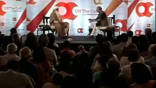 Your death will come as a relief to most people. Sadhguru jokes with Shekhar Gupta