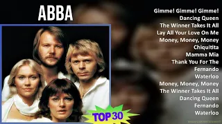 ABBA 2024 MIX Best Songs - Gimme! Gimme! Gimme!, Dancing Queen, The Winner Takes It All, Lay All...