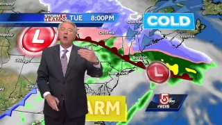 Video: Partly cloudy, breezy night