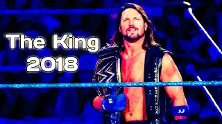 WWE Aj Styles Tribute - The King 2018 HD