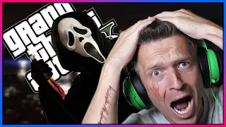 Ghostface from SCREAM came to Los Santos!! (GTA 5 Mods)