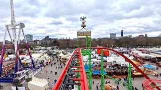 Wilde Maus XXL - Eberhardt (Onride/POV) Video Frühlingsdom Hamburg 2024