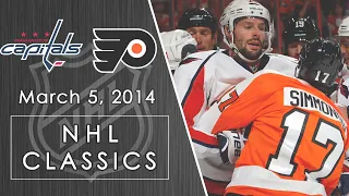 NHL Classics: Flyers fight off Capitals to help playoff push | 3/5/14 | NBC Sports