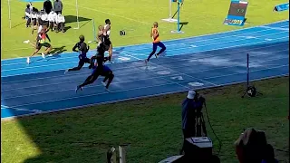 Letsile Tebogo 9.96s over 100m - U20 Wolrd Record