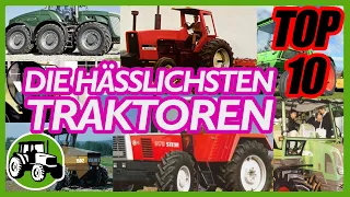 TOP 10 - Die hässlichsten Traktoren der Welt 😱🚜