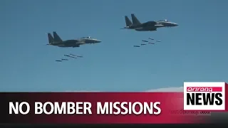 U.S. hasn't sent bombers over Korean Peninsula in over year to aid N. Korea diplomacy: Seoul