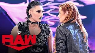 Becky Lynch vs Rhea Ripley Full Match WWE