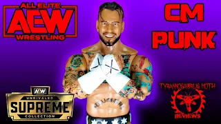 AEW Supreme Collection Walmart Exclusive CM Punk figure review