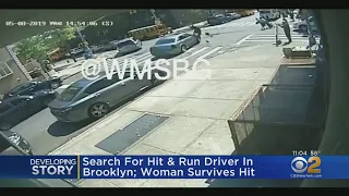 Search For Hit & Run Driver In Brooklyn, Woman Survives Hit