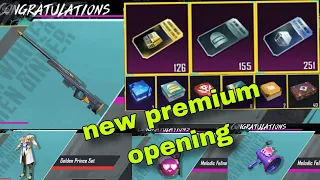 new premium crate opening pubg | field commander AWM crate opening pubg mobile | new crate opening