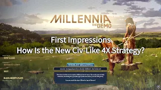 How Is Millennia? First Impressions of the New Civ-Like 4X Turn-Based Strategy - Demo