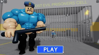 SECRET UPDATE! MUSCLE BARRY'S PRISON RUN? OBBY ROBLOX #roblox #obby