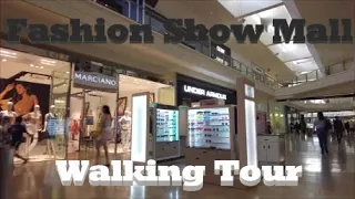 Fashion Show Mall Las Vegas Walking Tour 4K Resolution (April 7, 2021)