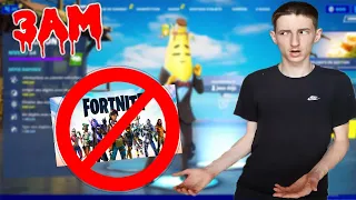 NE JAMAIS JOUER à FORTNITE à 3H DU MATIN ! (EFFRAYANT)