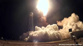 STUNNING VIDEO! Remote Cameras At The Launch Pad Capture The Explosion Of Antares Orb-3 Rocket
