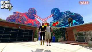 Multiverse Lava God Titan Kill Ice God Franklin Shinchan in GTA5 #5