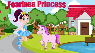 Fearless Princess | A Tale of Courage and Friendship | Animated Short Story | Moral Story For Kids