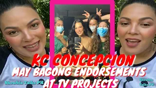 KC CONCEPCION KINUMPIRMA NA MAY MGA  BAGONG ENDORSEMENTS ITONG GINAGAWA NGAYON!