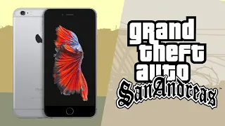 GTA San Andreas on iphone 6s plus