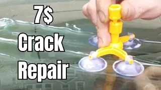 Long Windshield Crack Repair DIY (What doesnt work)