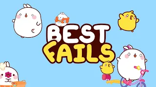 BEST FAILS of Molang and Piu Piu | Kids Compilation