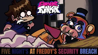 Friday Night Funkin [FNAF: Security Breach] Squid Games!!
