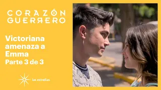 Corazón guerrero 3/3: ¡Emma y Adrián se besan! | C-8