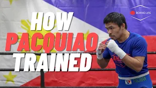 Manny Pacquiao’s Speedy And Powerful Training Methods